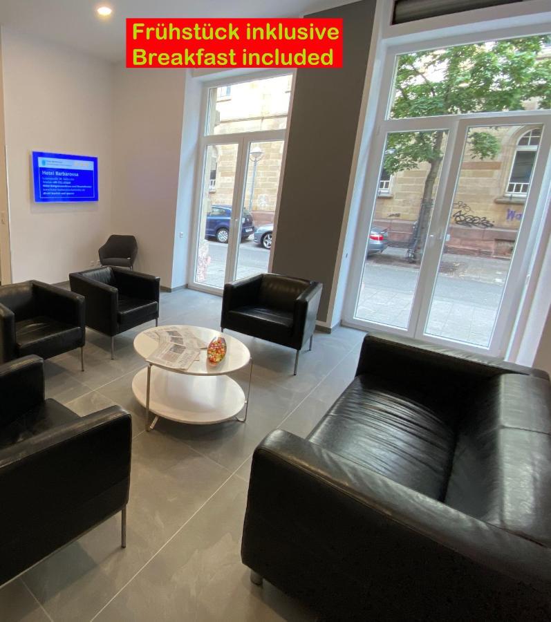 Hotel Barbarossa Karlsruhe Stadtmitte מראה חיצוני תמונה