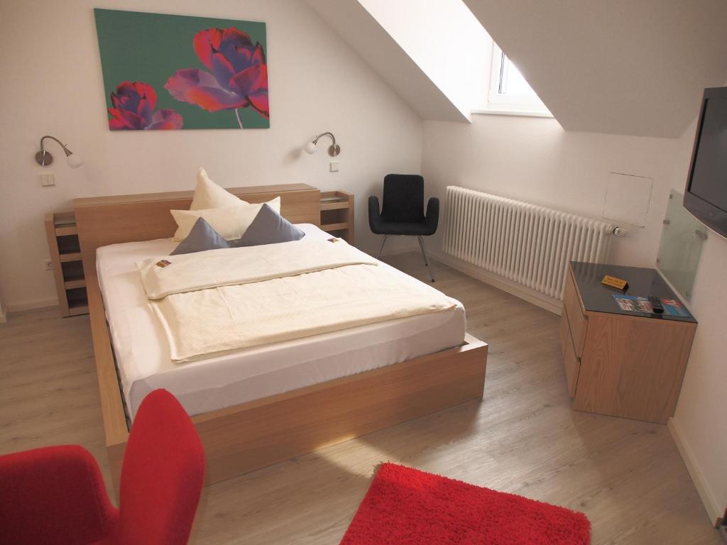 Hotel Barbarossa Karlsruhe Stadtmitte חדר תמונה